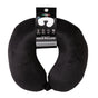 Milano Decor Memory Foam Travel Neck Pillow With Clip Cushion Support Soft Black V160-10004244
