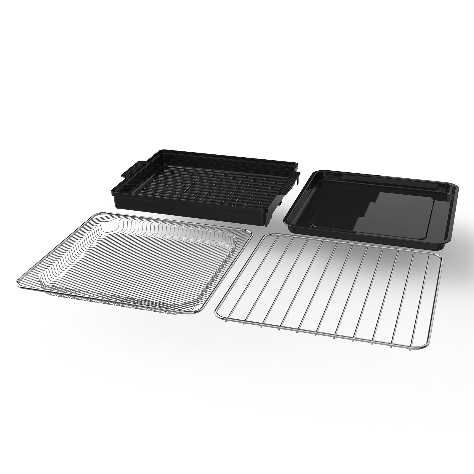 Kitchen Couture 9-In-1 Sensei XL Flip Air Fryer Oven Grill Stainless Steel V160-10004268