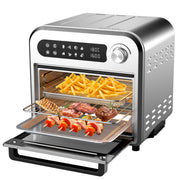 Kitchen Couture 10 Litre Compact Air Fryer Oven Oil Free Cooking Silver V160-10004330