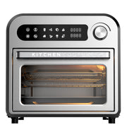 Kitchen Couture 10 Litre Compact Air Fryer Oven Oil Free Cooking Silver V160-10004330