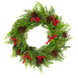 Santa's Helper Pine Cone Christmas Wreath Decor Xmas 50CM V160-10004380