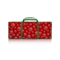 Santa's Helper Printed Christmas Paper Storage Bag With 5 Rolls and Scissors Set V160-10004383