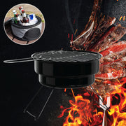 Havana Outdoors 2-IN-1 BBQ Grill Cooler Combo Set Outdoor Camping Picnic V160-10004384