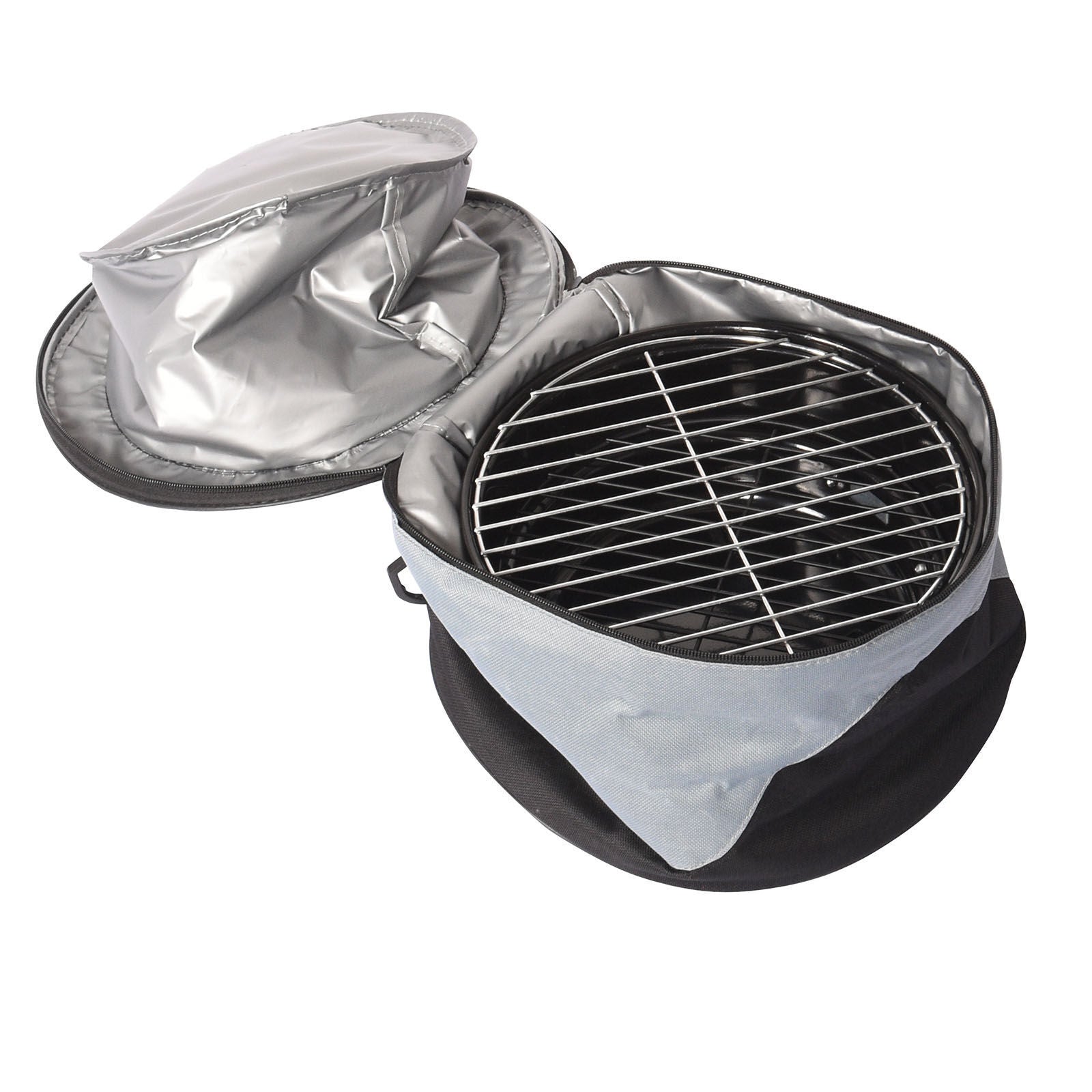 Havana Outdoors 2-IN-1 BBQ Grill Cooler Combo Set Outdoor Camping Picnic V160-10004384