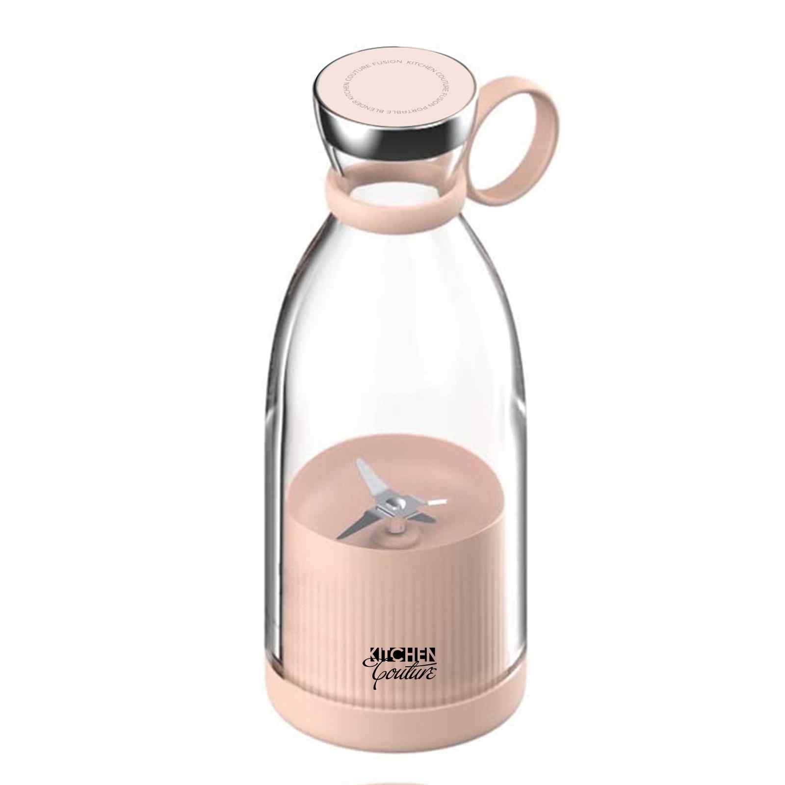 Kitchen Couture Fusion Portable Blender Electric Hand Held Mixer Shaker Maker - Pink V160-10004398