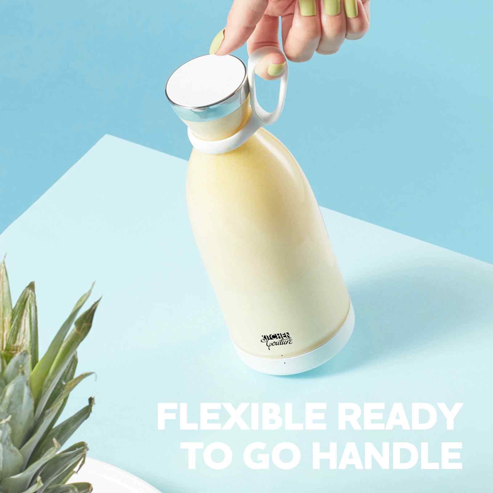 Kitchen Couture Fusion Portable Blender Electric Hand Held Mixer Shaker Maker - Pink V160-10004398