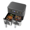 Kitchen Couture Dual View 2 x 5 Litre (10 Litre) Air Fryer Stainless Steel V160-10004409