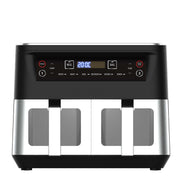 Kitchen Couture Dual View 2 x 5 Litre (10 Litre) Air Fryer Stainless Steel V160-10004409