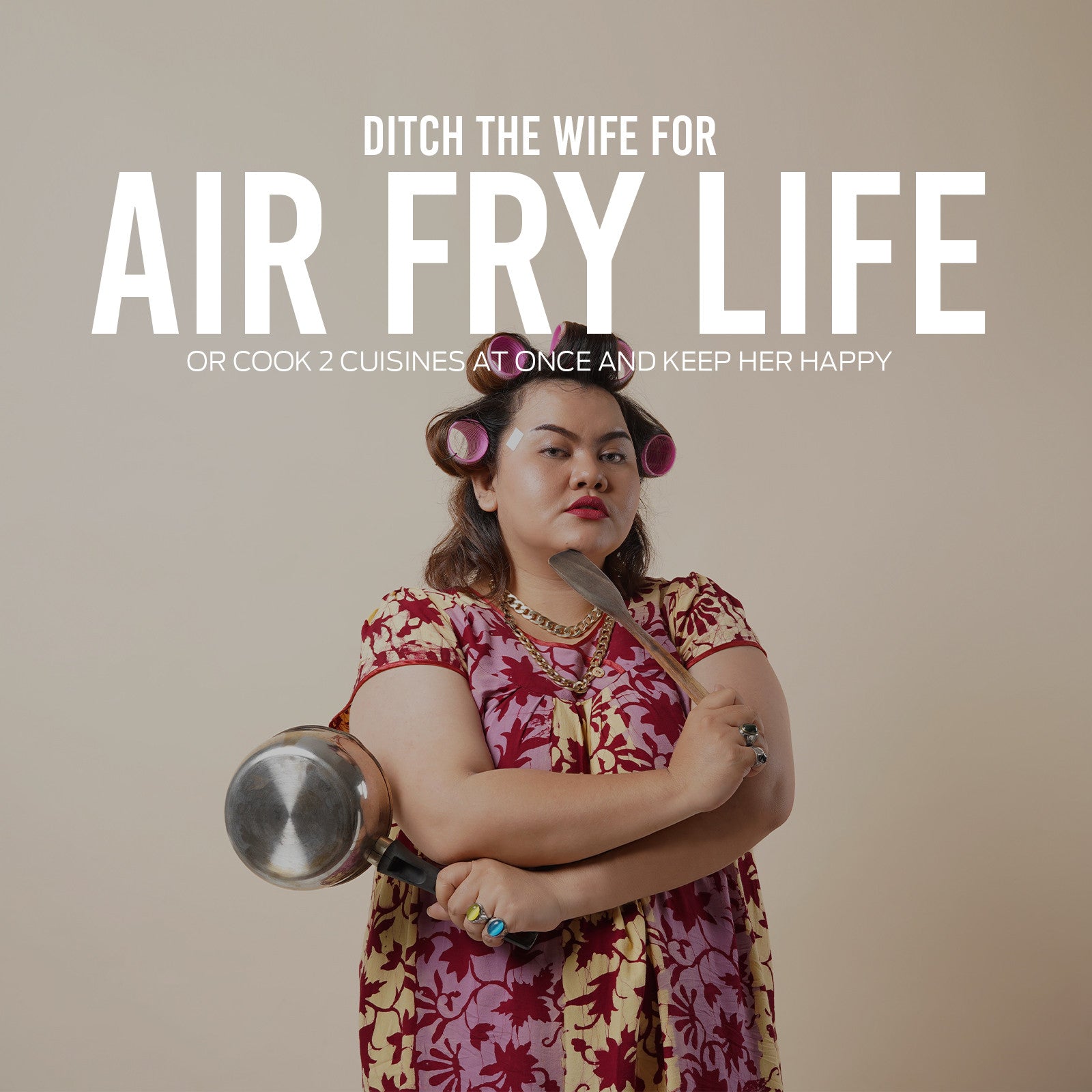 Kitchen Couture Dual View 2 x 5 Litre (10 Litre) Air Fryer Stainless Steel V160-10004409