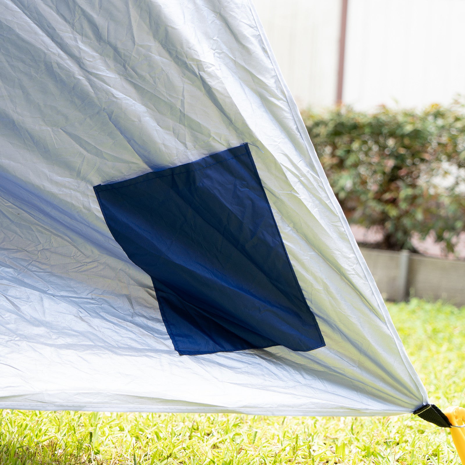 Havana Outdoors Beach Umbrella 2.4M Outdoor Garden Beach Portable Shade Shelter - Blue V160-10004416