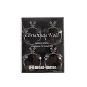 Bread and Butter Napkin Rings - Stag Head - 4 Pack V160-10004443