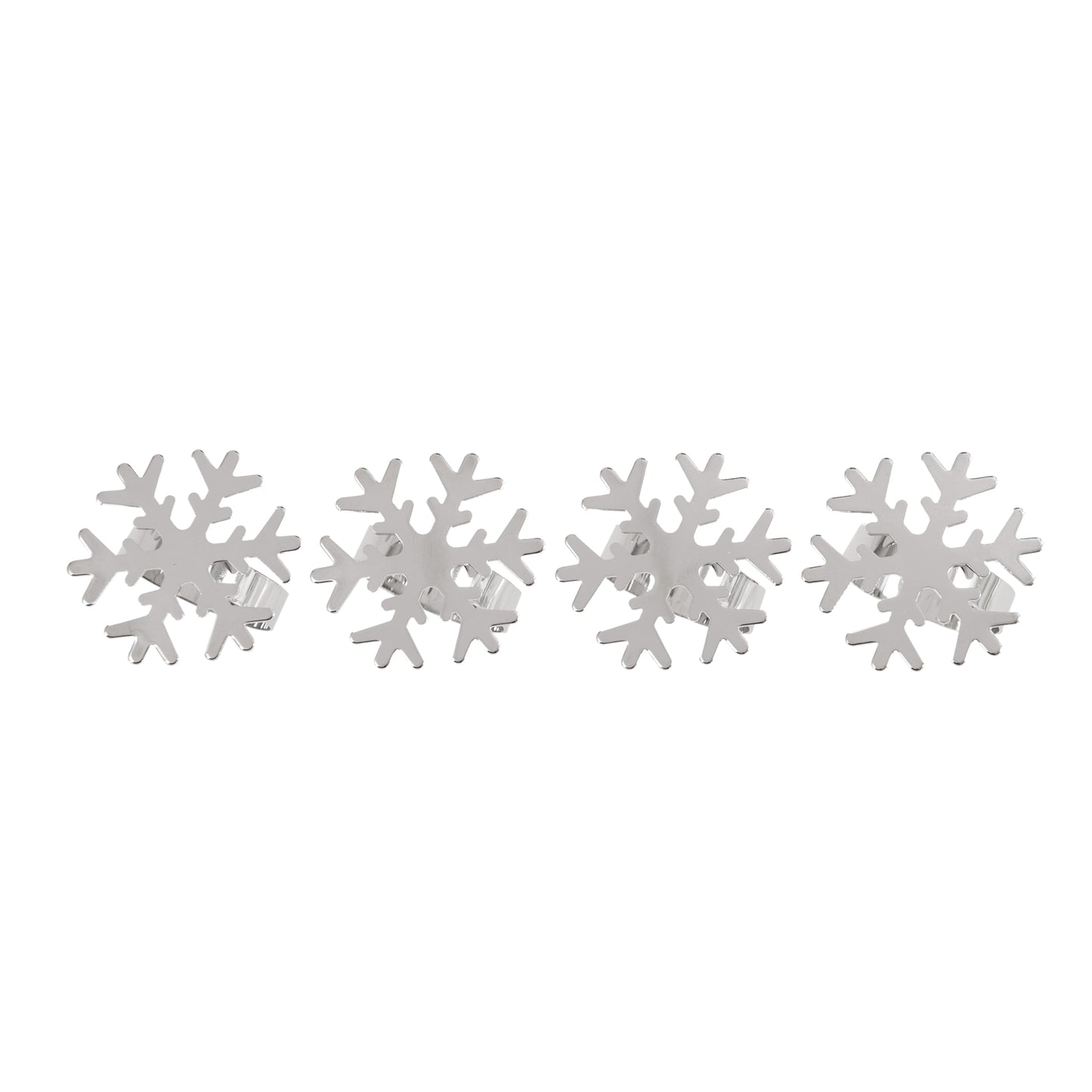 Bread and Butter Napkin Rings - Snow Flake - 4 Pack V160-10004445