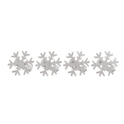 Bread and Butter Napkin Rings - Snow Flake - 4 Pack V160-10004445