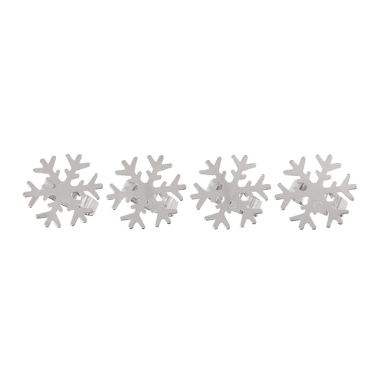 Bread and Butter Napkin Rings - Snow Flake - 4 Pack V160-10004445