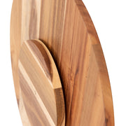 Bread and Butter 18 Inch Wooden Lazy Susan Tray - Trees V160-10004451