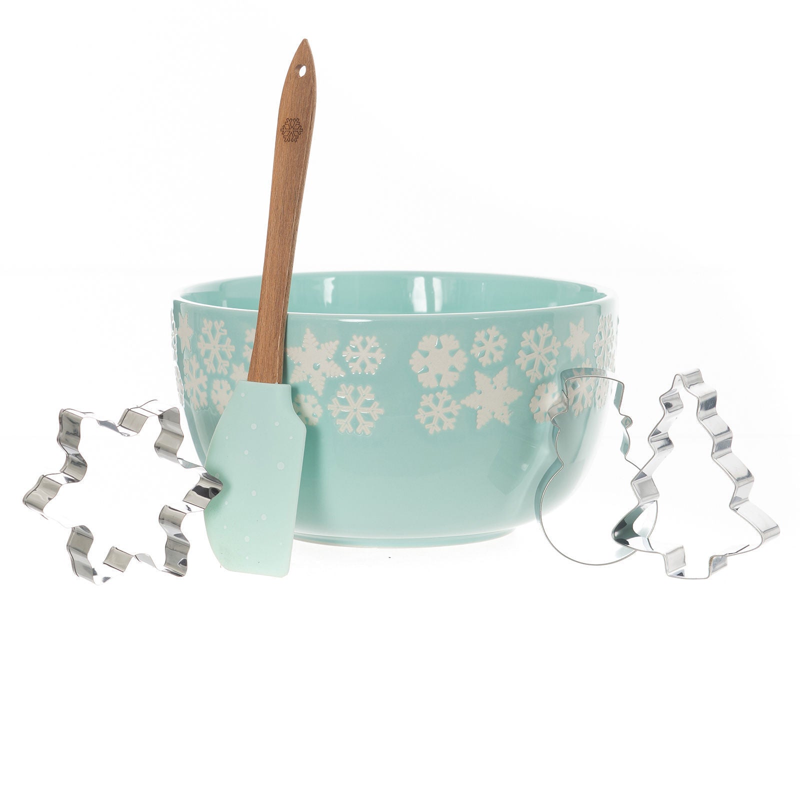 Bread and Butter Electroplate Icy Snowflake Mini Mix Bowl Set V160-10004454