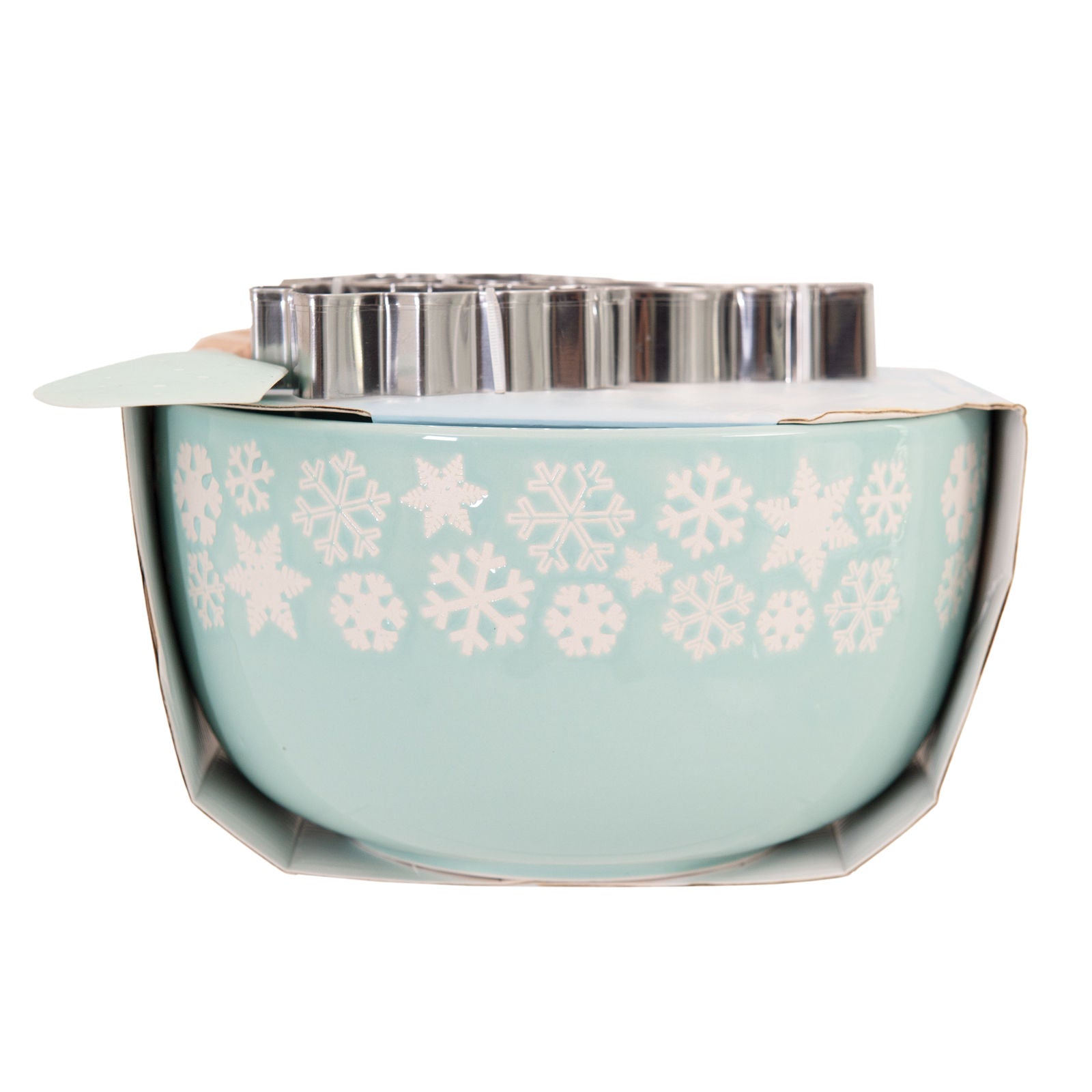 Bread and Butter Electroplate Icy Snowflake Mini Mix Bowl Set V160-10004454