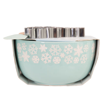 Bread and Butter Electroplate Icy Snowflake Mini Mix Bowl Set V160-10004454