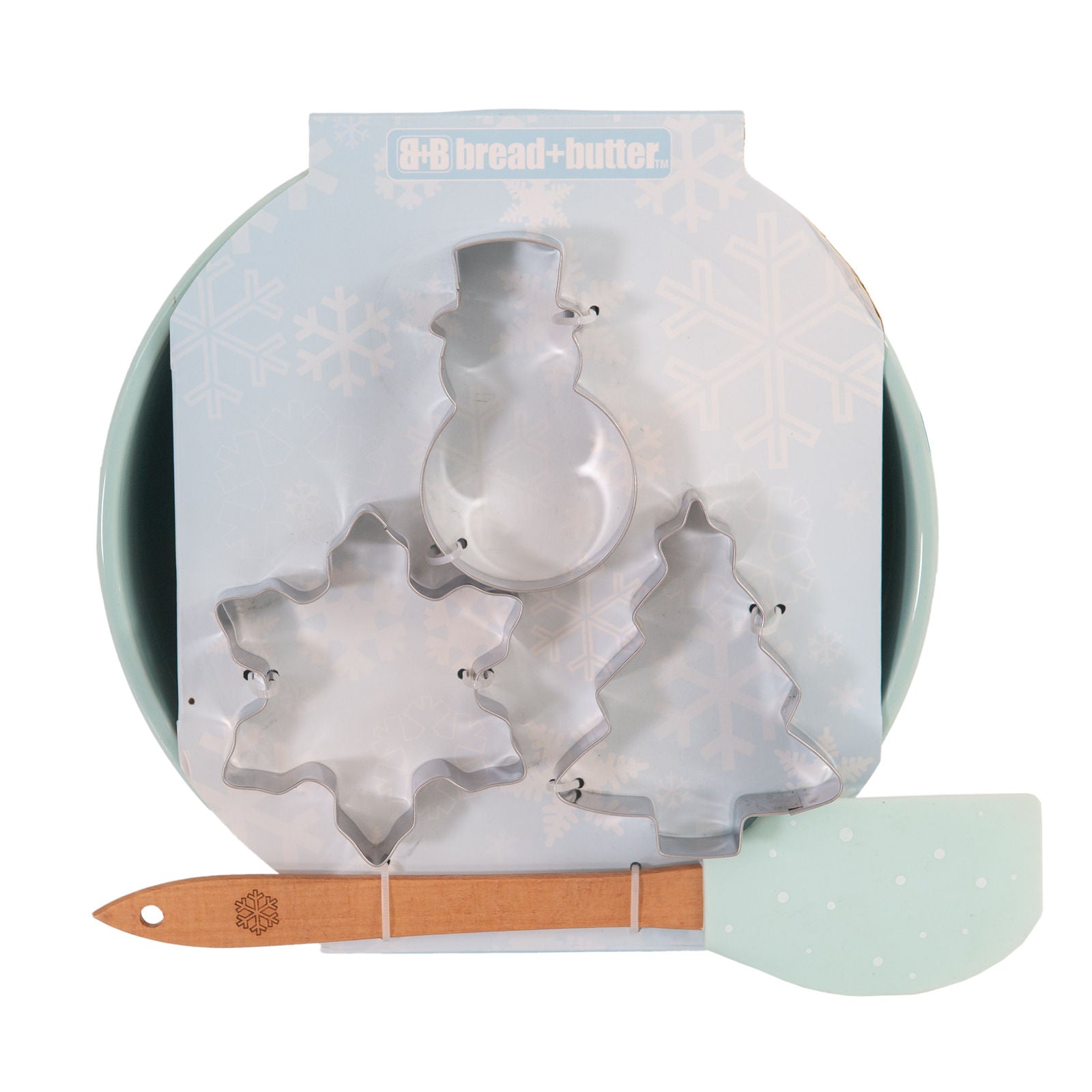 Bread and Butter Electroplate Icy Snowflake Mini Mix Bowl Set V160-10004454