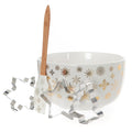 Bread and Butter Electroplate Snowflake Mini Mix Bowl Set - Gold V160-10004455