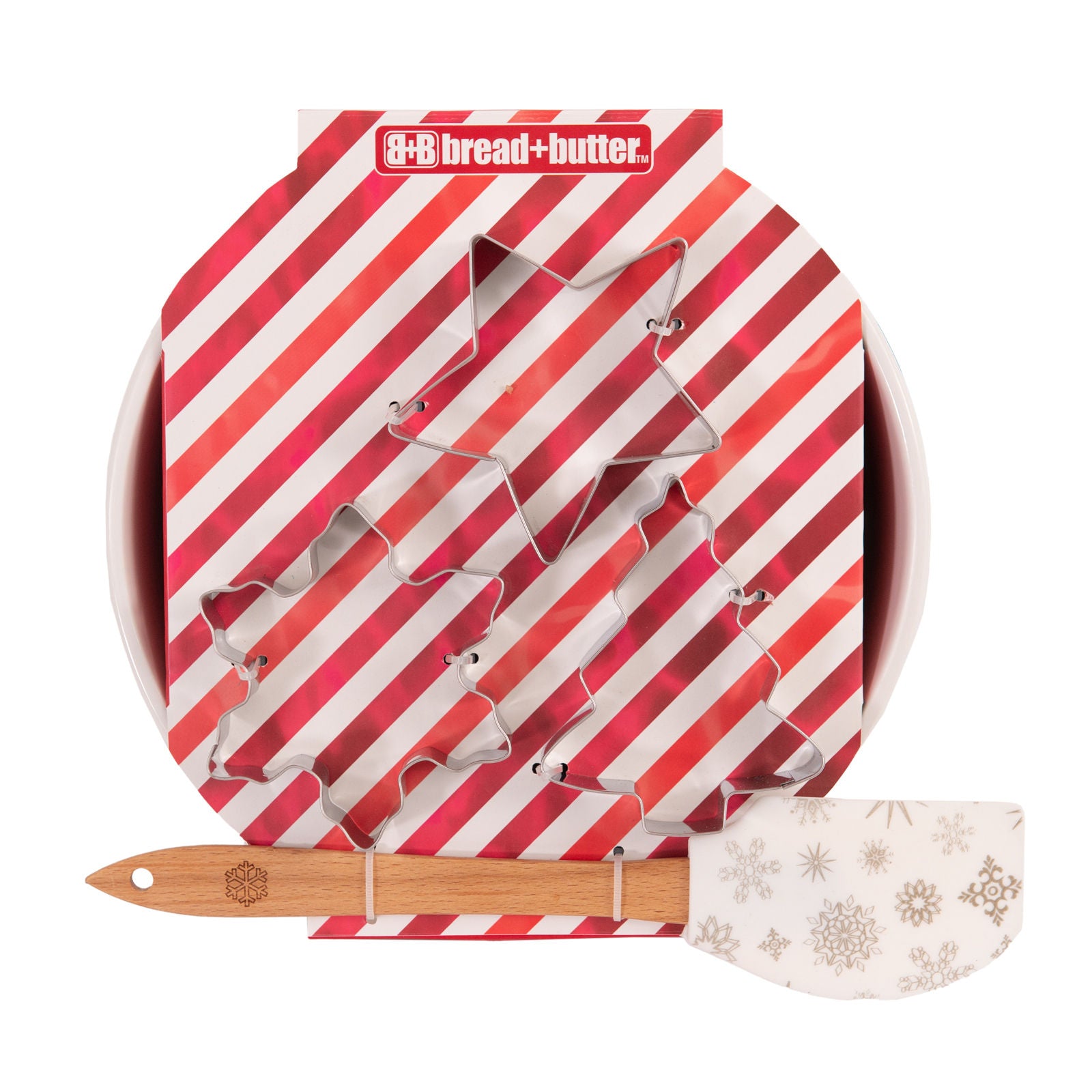 Bread and Butter Electroplate Snowflake Mini Mix Bowl Set - Gold V160-10004455