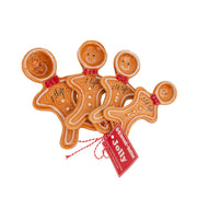 Bread and Butter Figurine Gingerbread Man Spoons 4 Pack V160-10004457