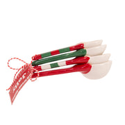 Bread and Butter Gnome Measuring Spoons - 4 Pack - Green/ Red/ White V160-10004459