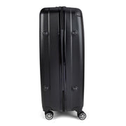 Milano Premium 3pc ABS Luggage Suitcase Luxury Hard Case Shockproof Travel Set - Black V160-151170
