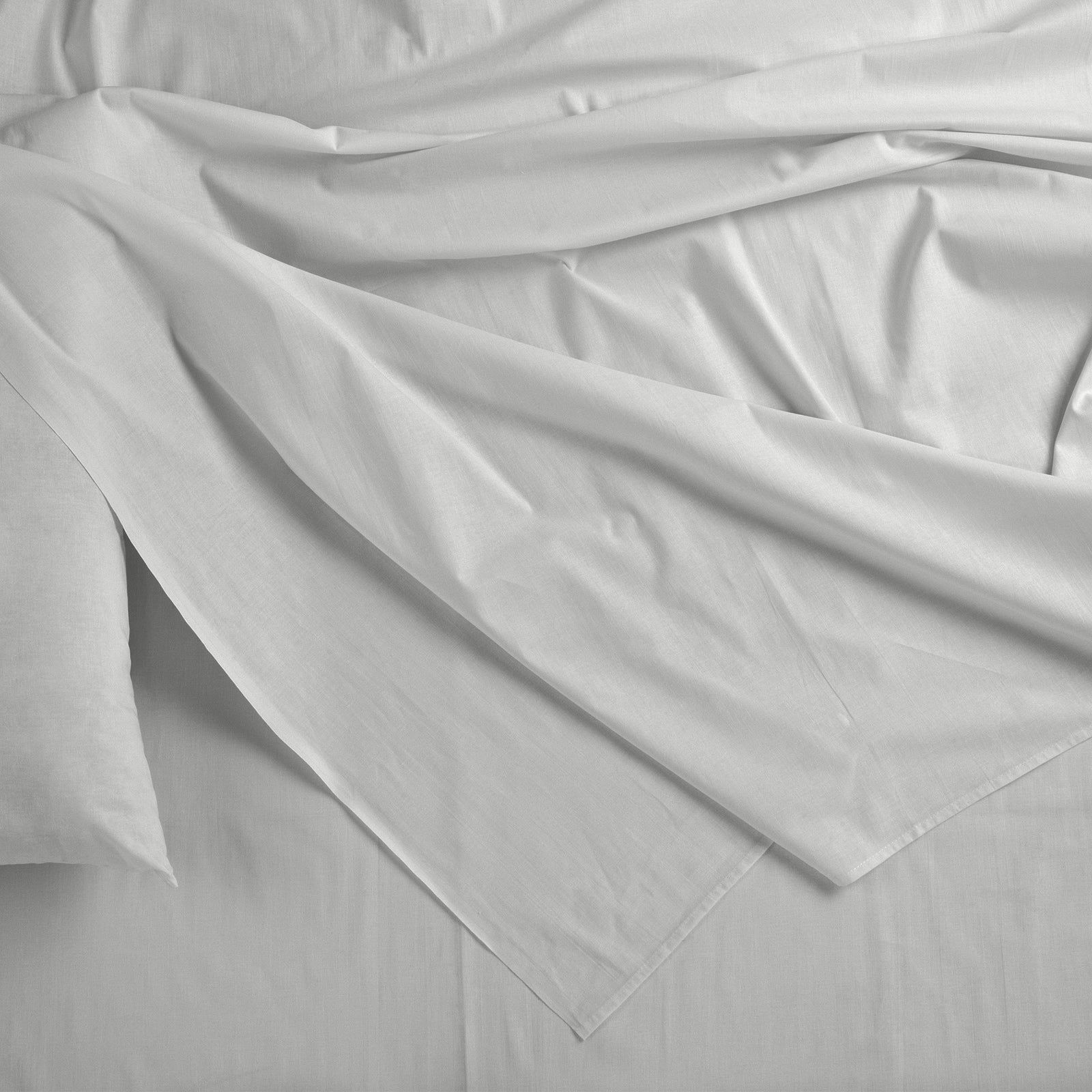 Royal Comfort Bamboo Blended Sheet & Pillowcases Set 1000TC Ultra Soft Bedding - Double - White V160-201992