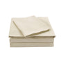 Royal Comfort Bamboo Blended Sheet & Pillowcases Set 1000TC Ultra Soft Bedding - Double - Ivory V160-201993