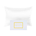 Royal Comfort Mulberry Soft Silk Hypoallergenic Pillowcase Twin Pack 51 x 76cm - White V160-202022
