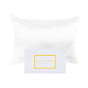 Royal Comfort Mulberry Soft Silk Hypoallergenic Pillowcase Twin Pack 51 x 76cm - White V160-202022