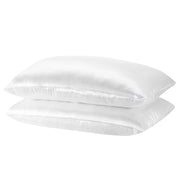 Royal Comfort Mulberry Soft Silk Hypoallergenic Pillowcase Twin Pack 51 x 76cm - White V160-202022