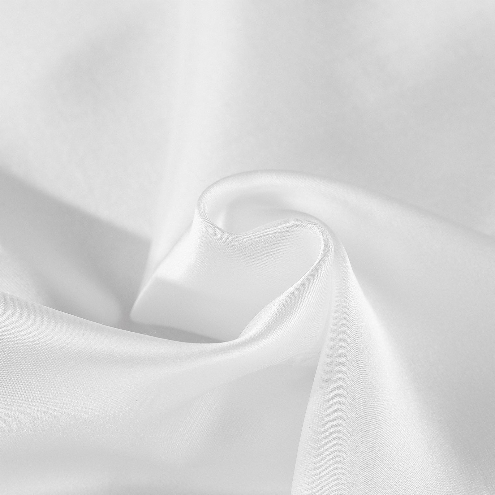 Royal Comfort Mulberry Soft Silk Hypoallergenic Pillowcase Twin Pack 51 x 76cm - White V160-202022