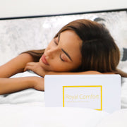 Royal Comfort Mulberry Soft Silk Hypoallergenic Pillowcase Twin Pack 51 x 76cm - White V160-202022
