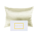 Royal Comfort Mulberry Soft Silk Hypoallergenic Pillowcase Twin Pack 51 x 76cm - Ivory V160-202023
