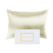 Royal Comfort Mulberry Soft Silk Hypoallergenic Pillowcase Twin Pack 51 x 76cm - Ivory V160-202023