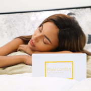 Royal Comfort Mulberry Soft Silk Hypoallergenic Pillowcase Twin Pack 51 x 76cm - Ivory V160-202023