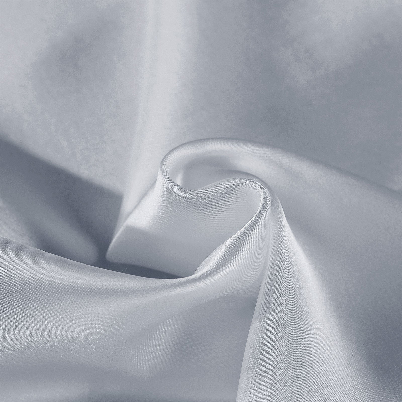 Royal Comfort Mulberry Soft Silk Hypoallergenic Pillowcase Twin Pack 51 x 76cm - Silver V160-202024