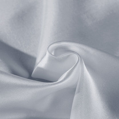 Royal Comfort Mulberry Soft Silk Hypoallergenic Pillowcase Twin Pack 51 x 76cm - Silver V160-202024