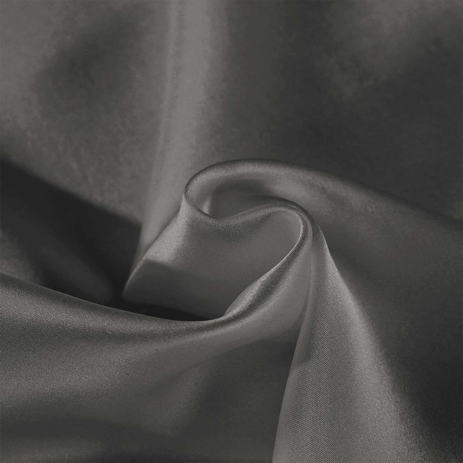 Royal Comfort Mulberry Soft Silk Hypoallergenic Pillowcase Twin Pack 51 x 76cm - Charcoal V160-202025
