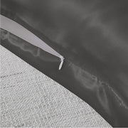 Royal Comfort Mulberry Soft Silk Hypoallergenic Pillowcase Twin Pack 51 x 76cm - Charcoal V160-202025