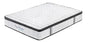 Ergopedic Mattress 5 Zone Latex Pocket Spring Mattress In A Box 30cm - Single - White Grey Black V160-202355