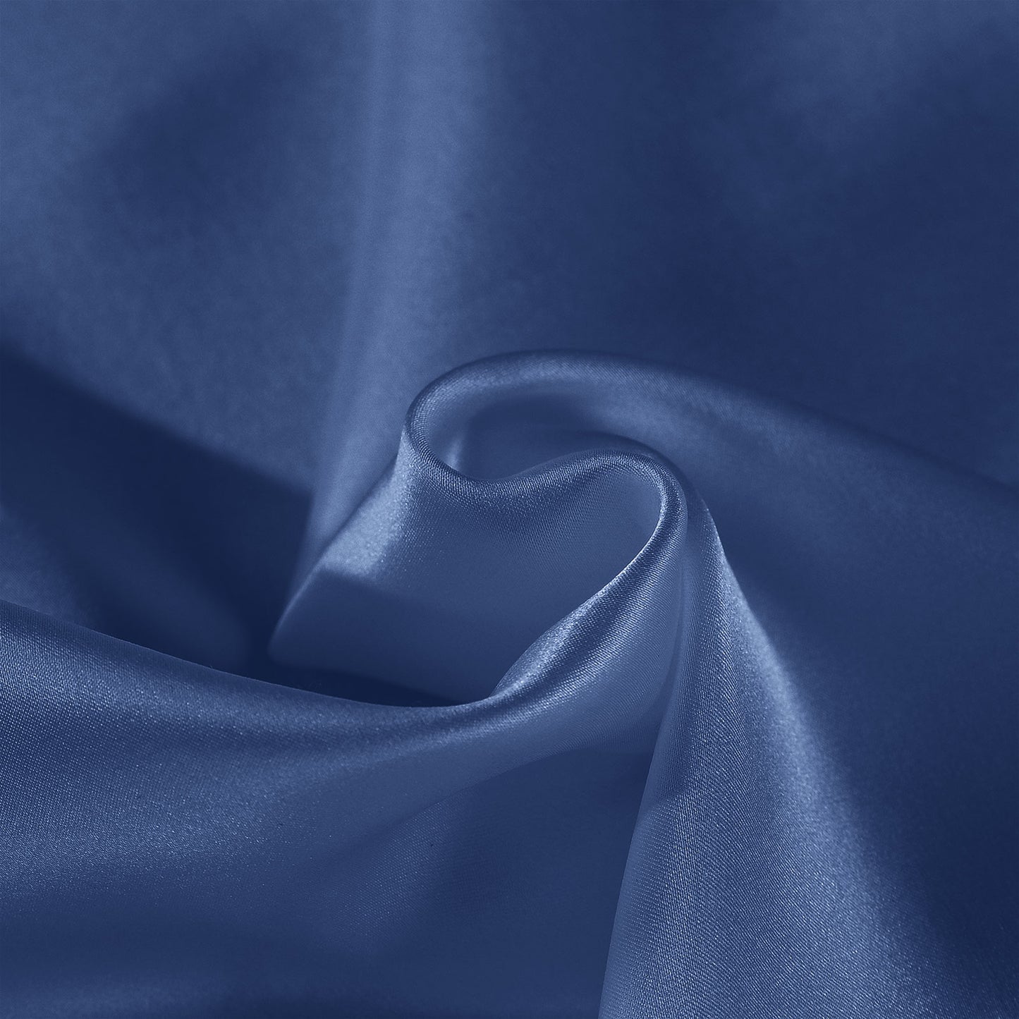 Royal Comfort Mulberry Soft Silk Hypoallergenic Pillowcase Twin Pack 51 x 76cm - Navy V160-204370
