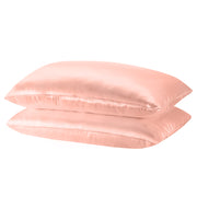 Royal Comfort Mulberry Soft Silk Hypoallergenic Pillowcase Twin Pack 51 x 76cm - Blush V160-204380