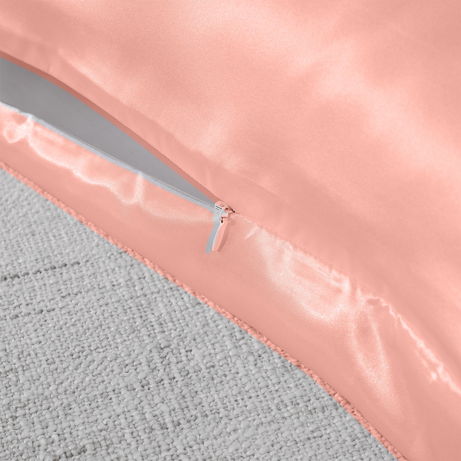 Royal Comfort Mulberry Soft Silk Hypoallergenic Pillowcase Twin Pack 51 x 76cm - Blush V160-204380