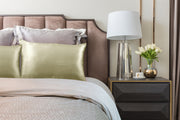 Royal Comfort Mulberry Soft Silk Hypoallergenic Pillowcase Twin Pack 51 x 76cm - Champagne V160-204605