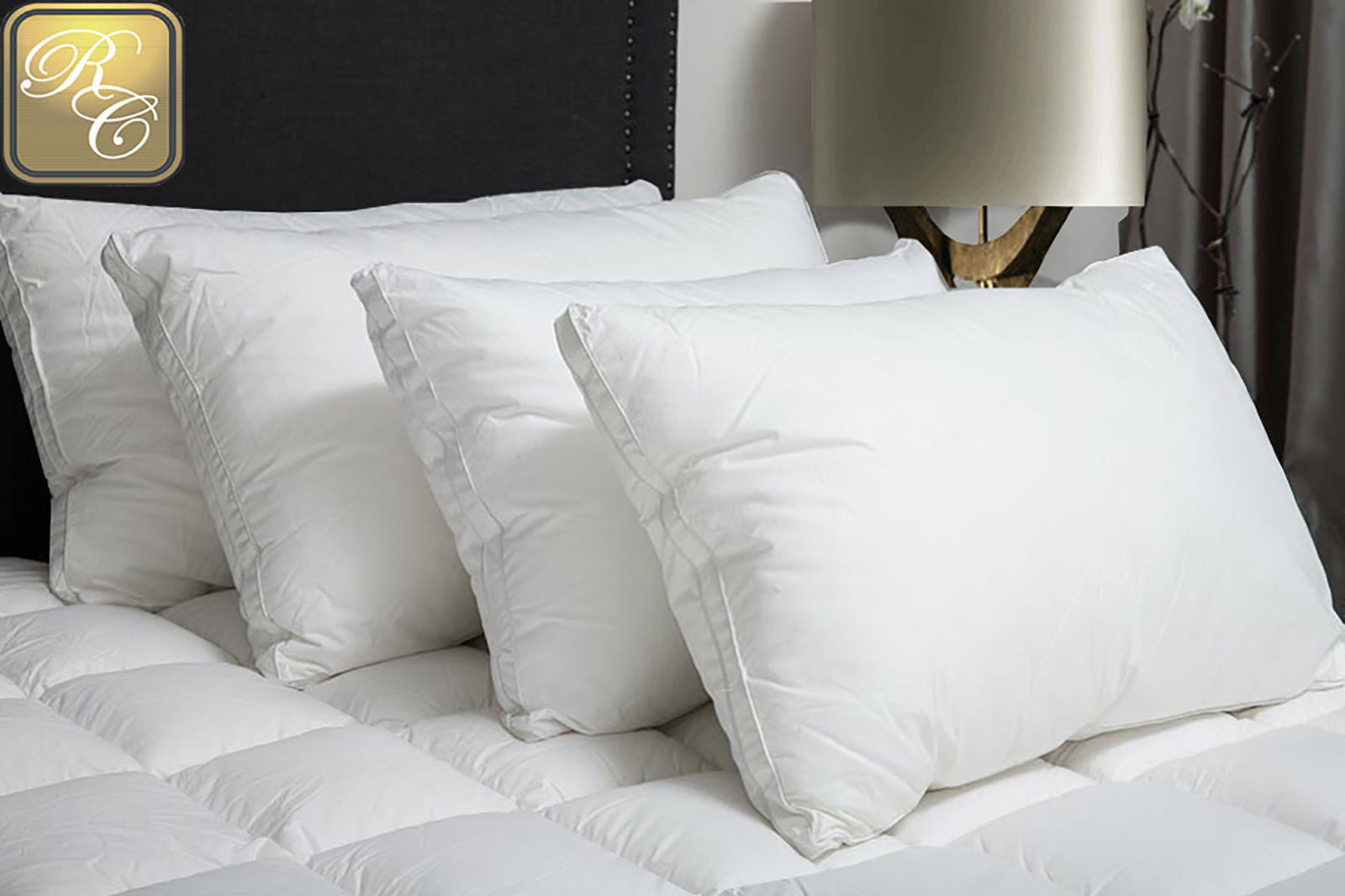 Royal Comfort Cotton 233 TC Luxury Signature Hotel Soft Hypoallergenic Pillow V160-204610