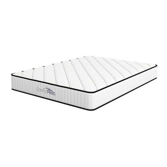 Comforpedic Mattress 5 Zone Medium Support Foam Bonnell Spring 21CM - King Single - White Black V160-204745