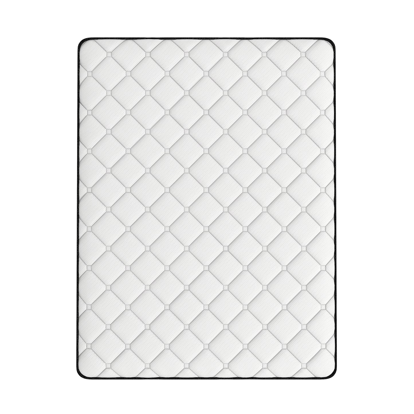 Comforpedic Mattress 5 Zone Medium Support Foam Bonnell Spring 21CM - King - White Black V160-204765
